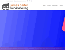 Tablet Screenshot of jamescarterweb.com